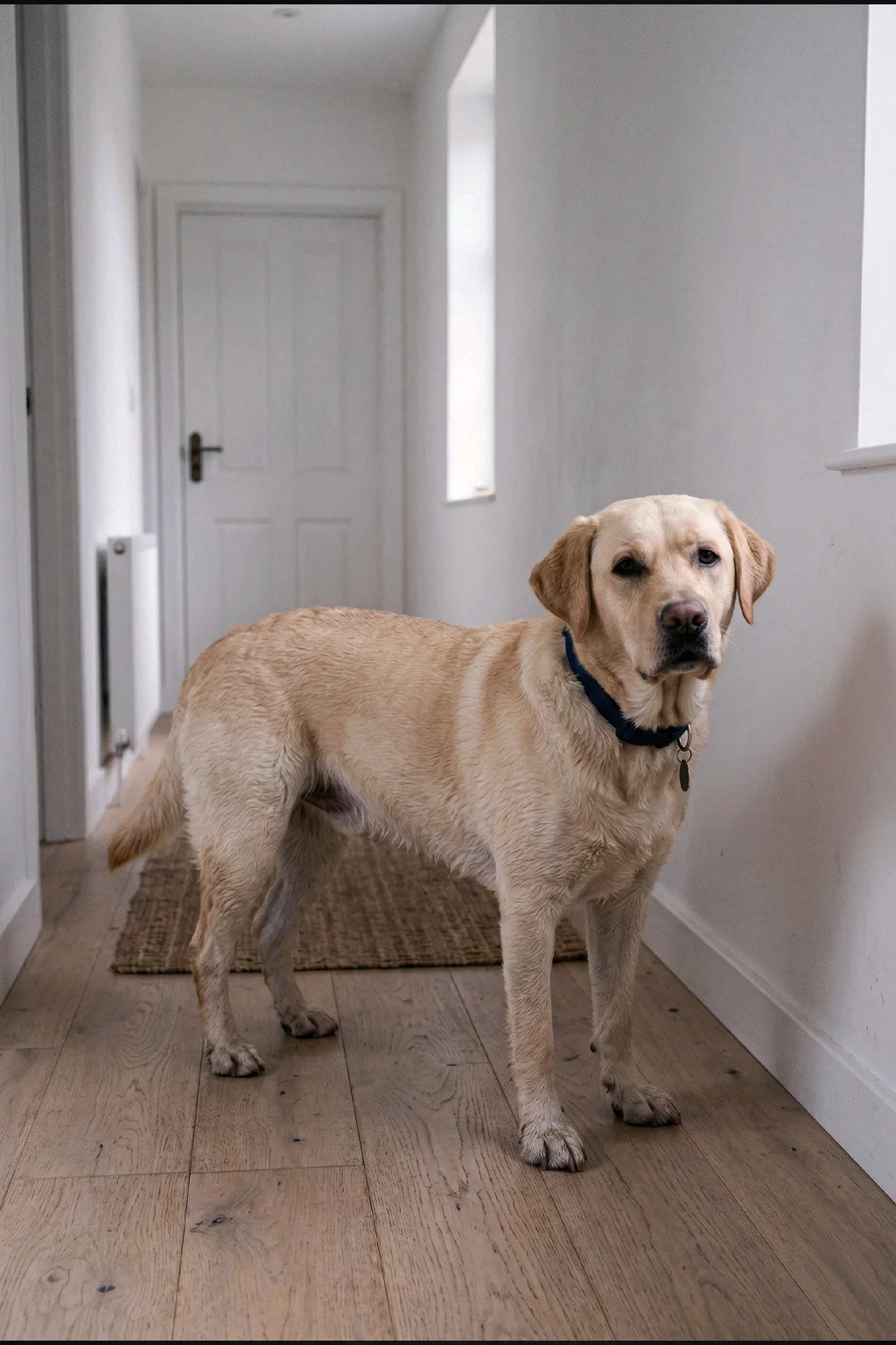 Lähdekuva koirasta ennen muokkaus